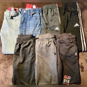 Lot/Bundle of 7 Boys Jeans/Pants (14/16)